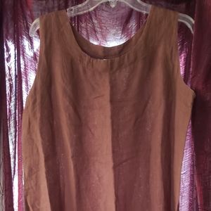 Habitat, size L linen dress